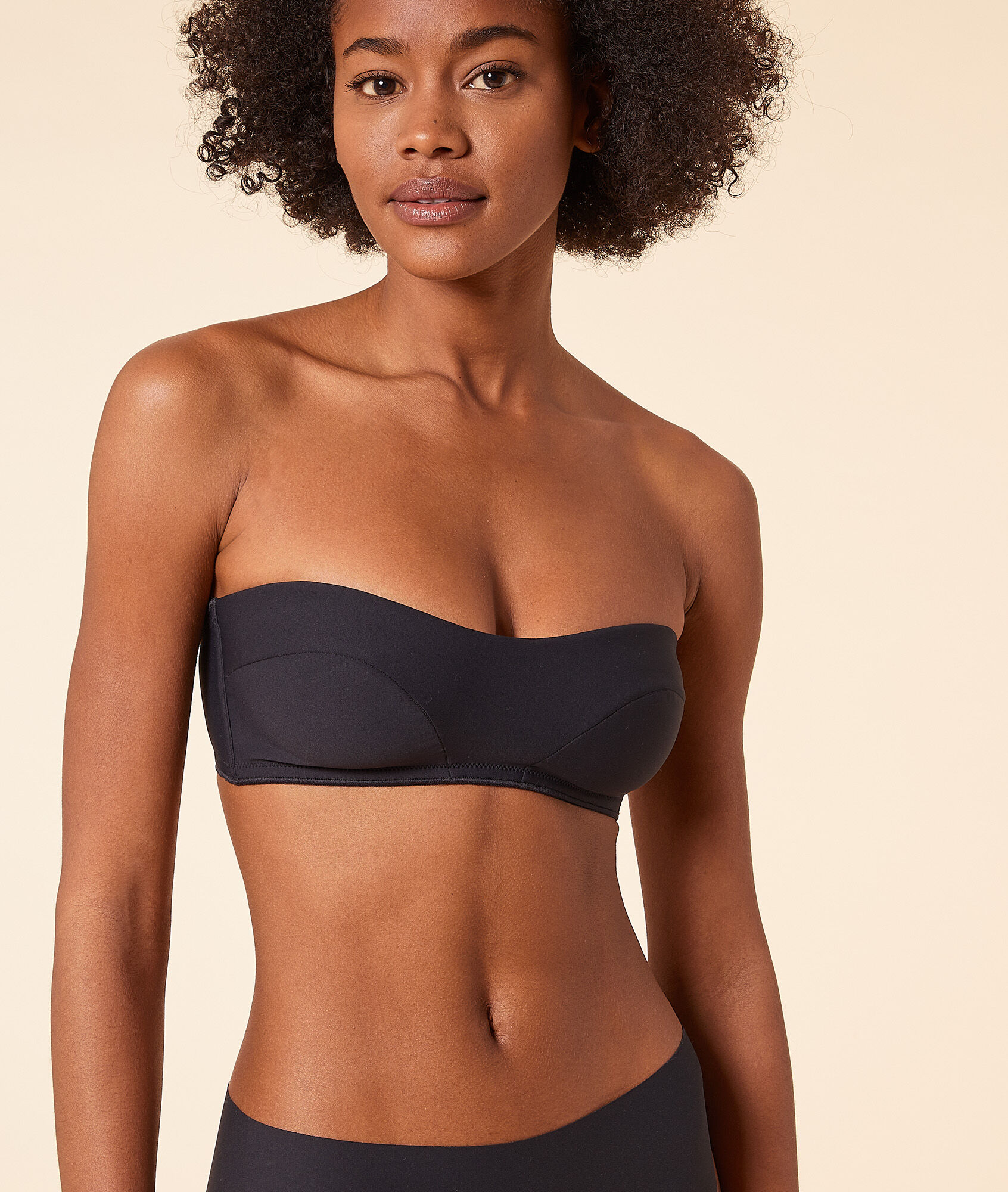 strapless wireless bra