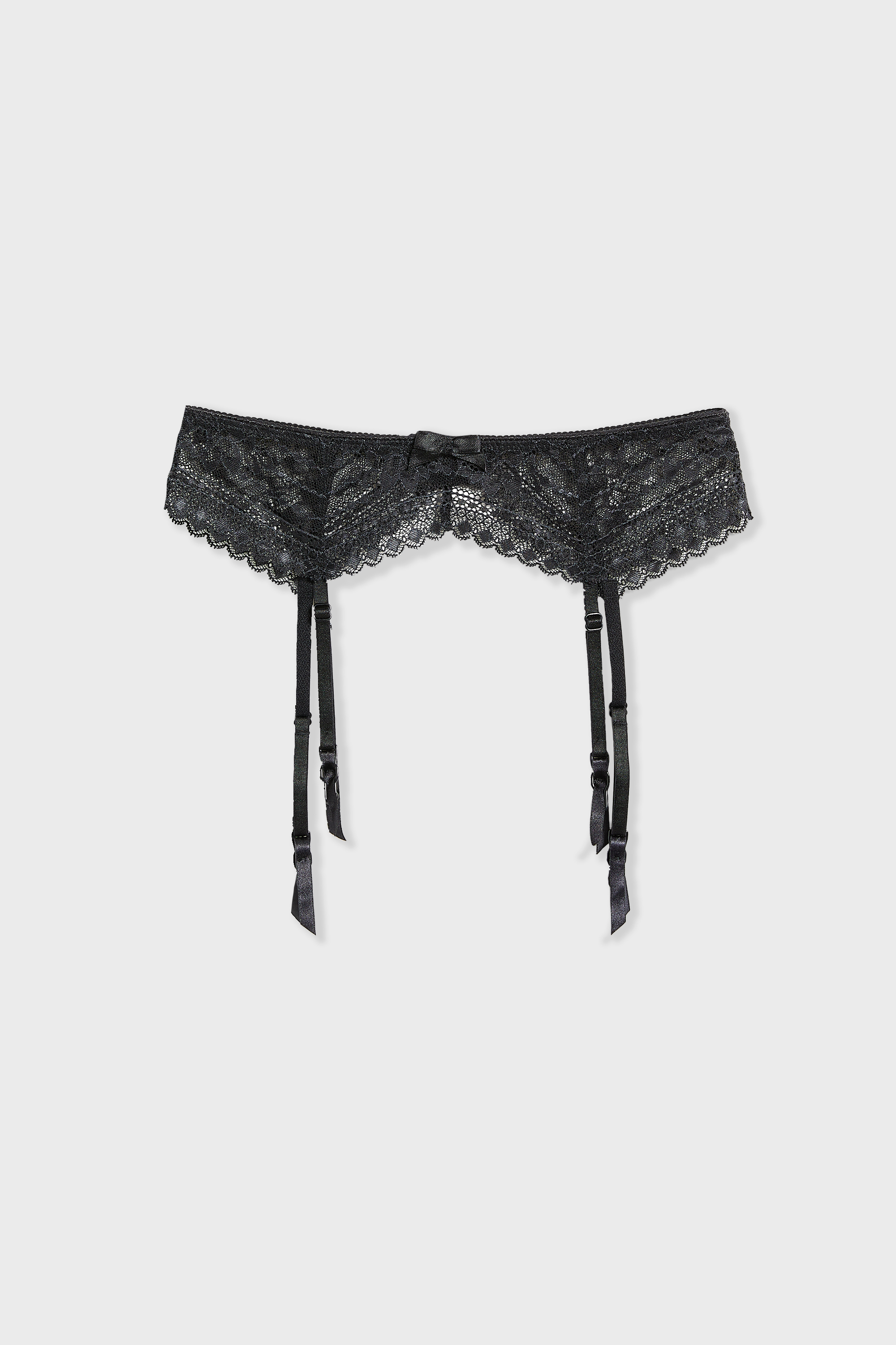 Lace Garter Belt - PANAMA - NOIR - ETAM Lace Garter Belt - PANAMA - NOIR - ETAM