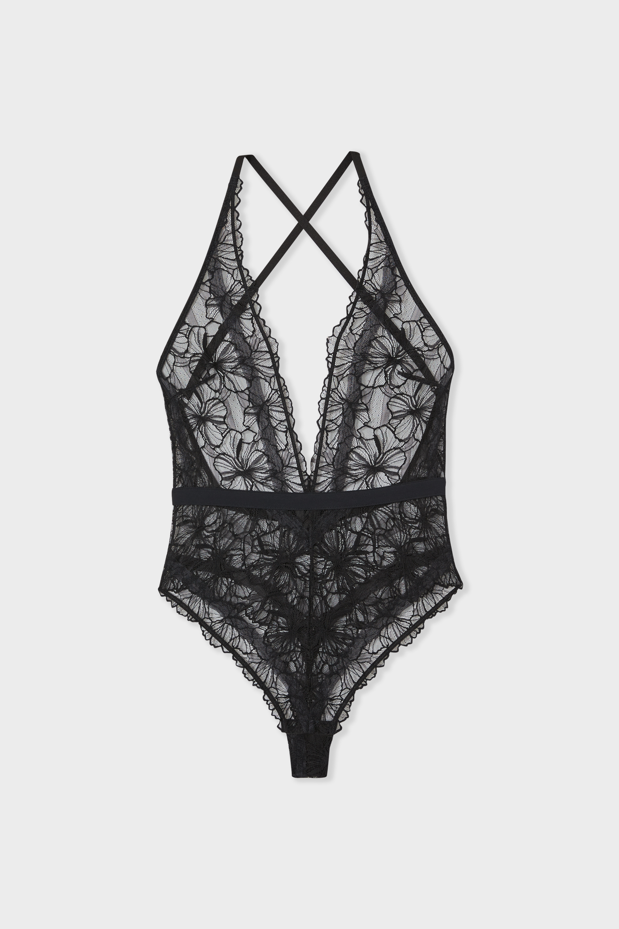 Wireless Lace Bodysuit - HEDONISME - NOIR - ETAM