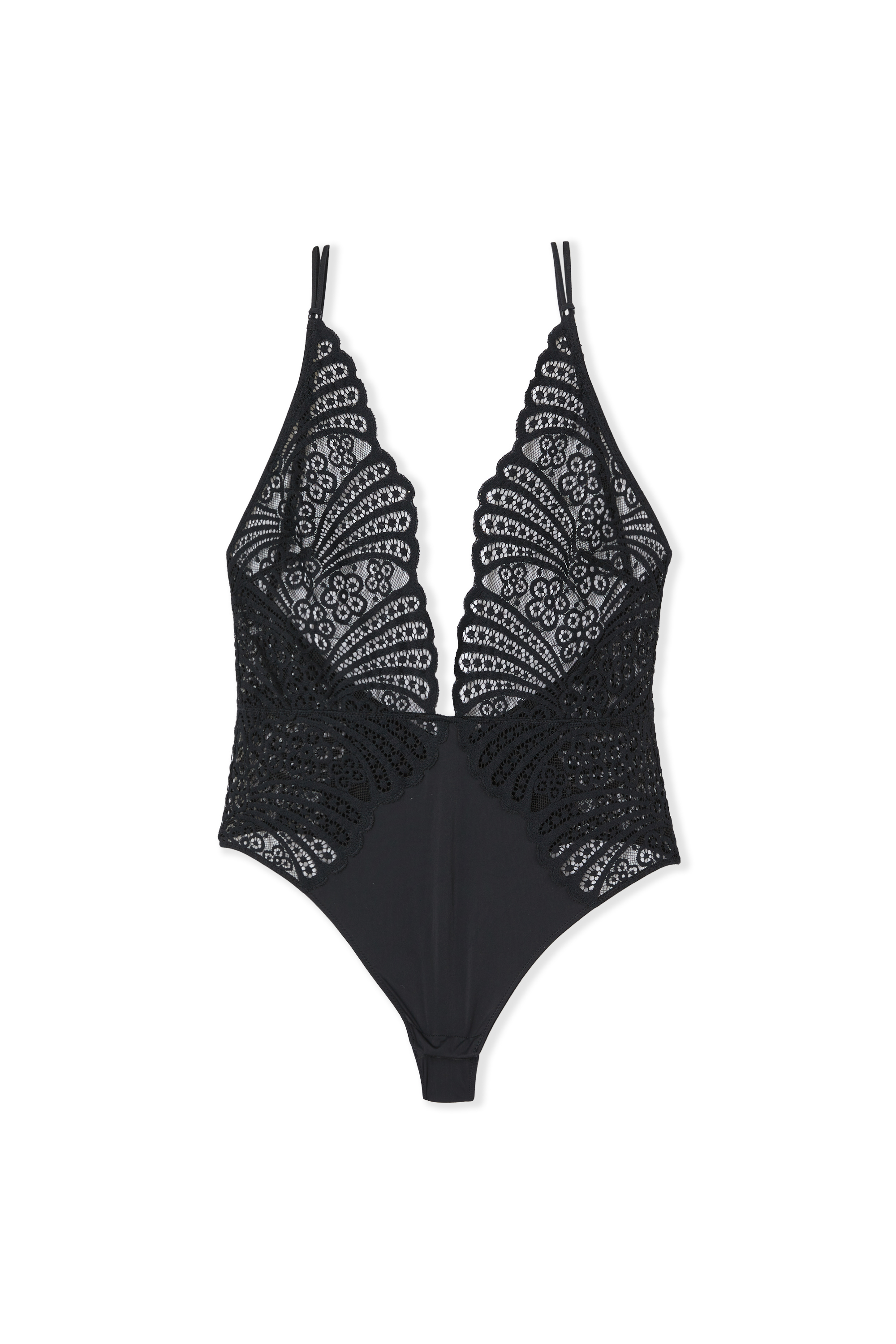 Lace Bodysuit - ETREINTE - NOIR - ETAM