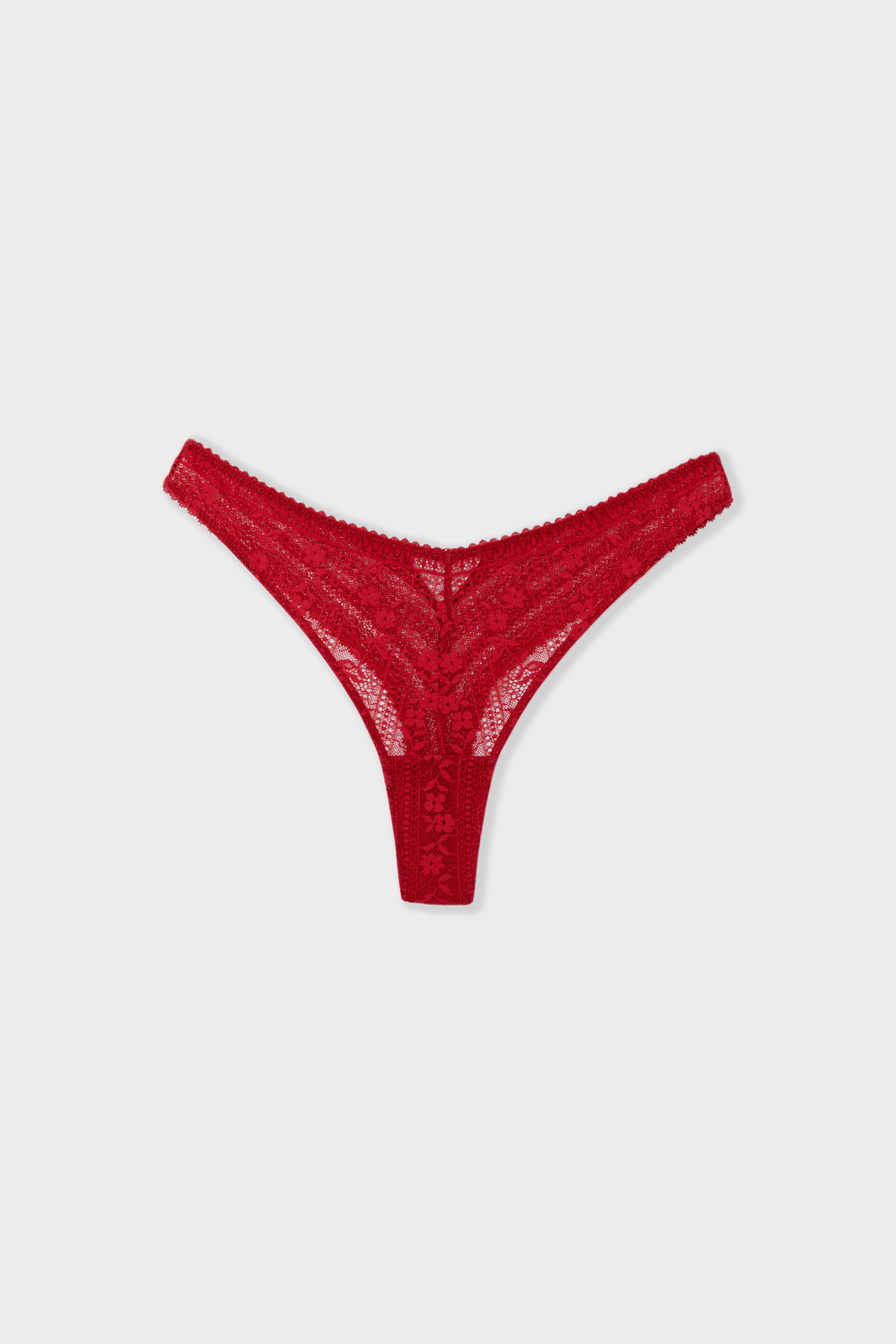 Lace Tanga - AURA - ROUGE - ETAM