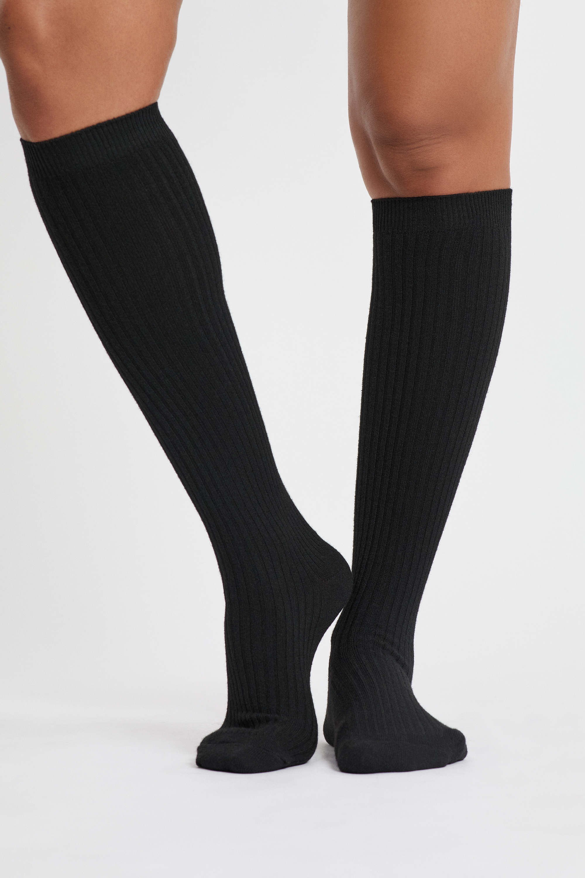 Ribbed Effect Socks - LOLA - NOIR - ETAM
