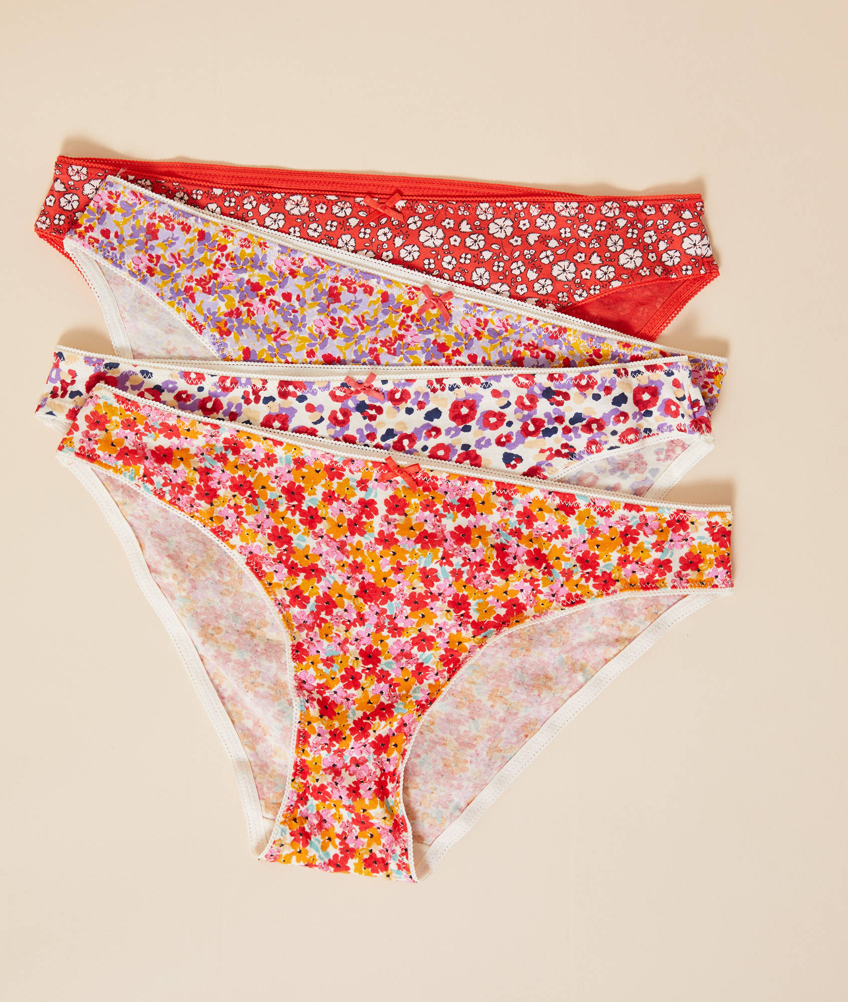 4pack bikini MELIANA ROUGE ETAM