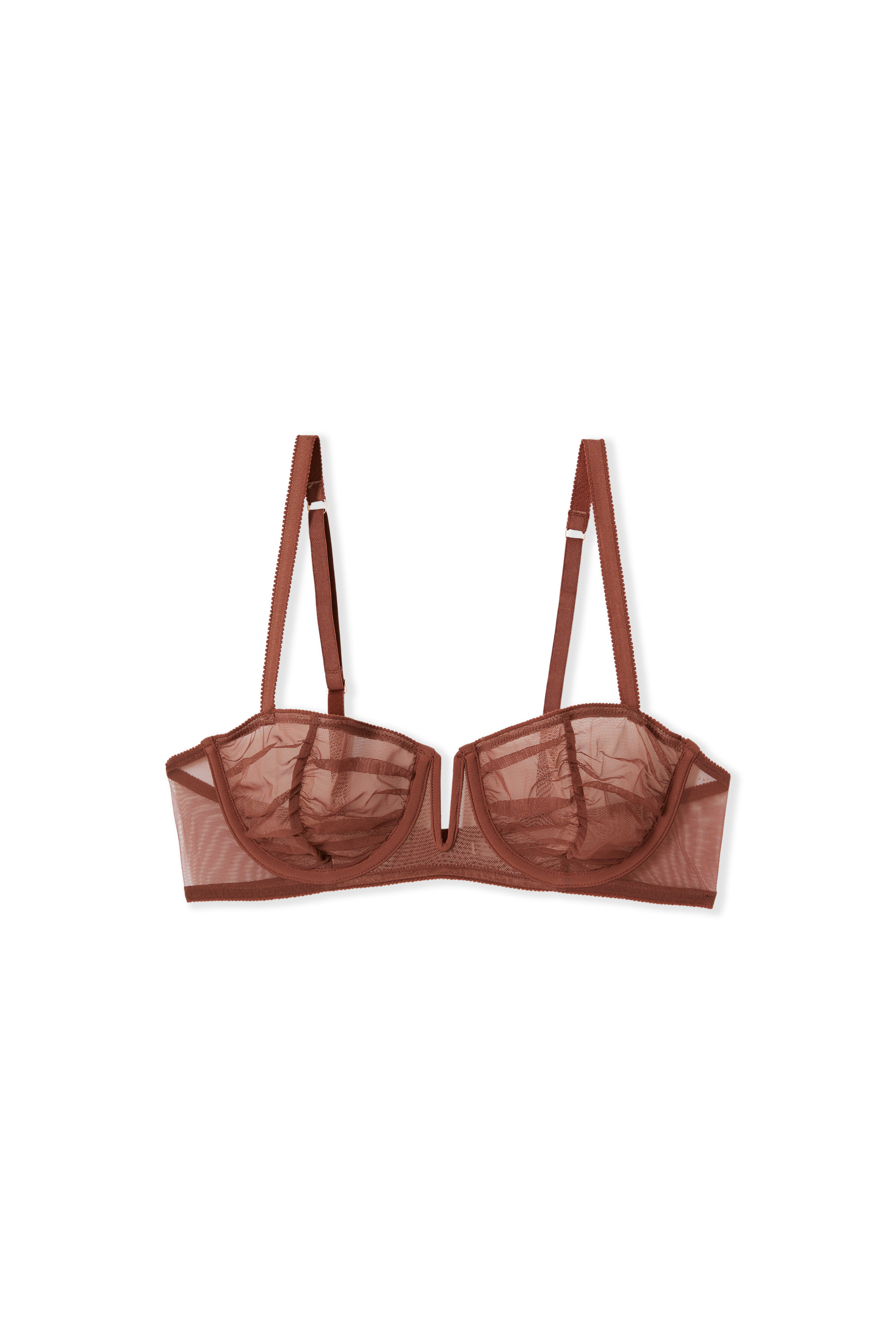 Bra No. 9 - The Balconette - SYMBIOSE - CHOCOLAT - ETAM