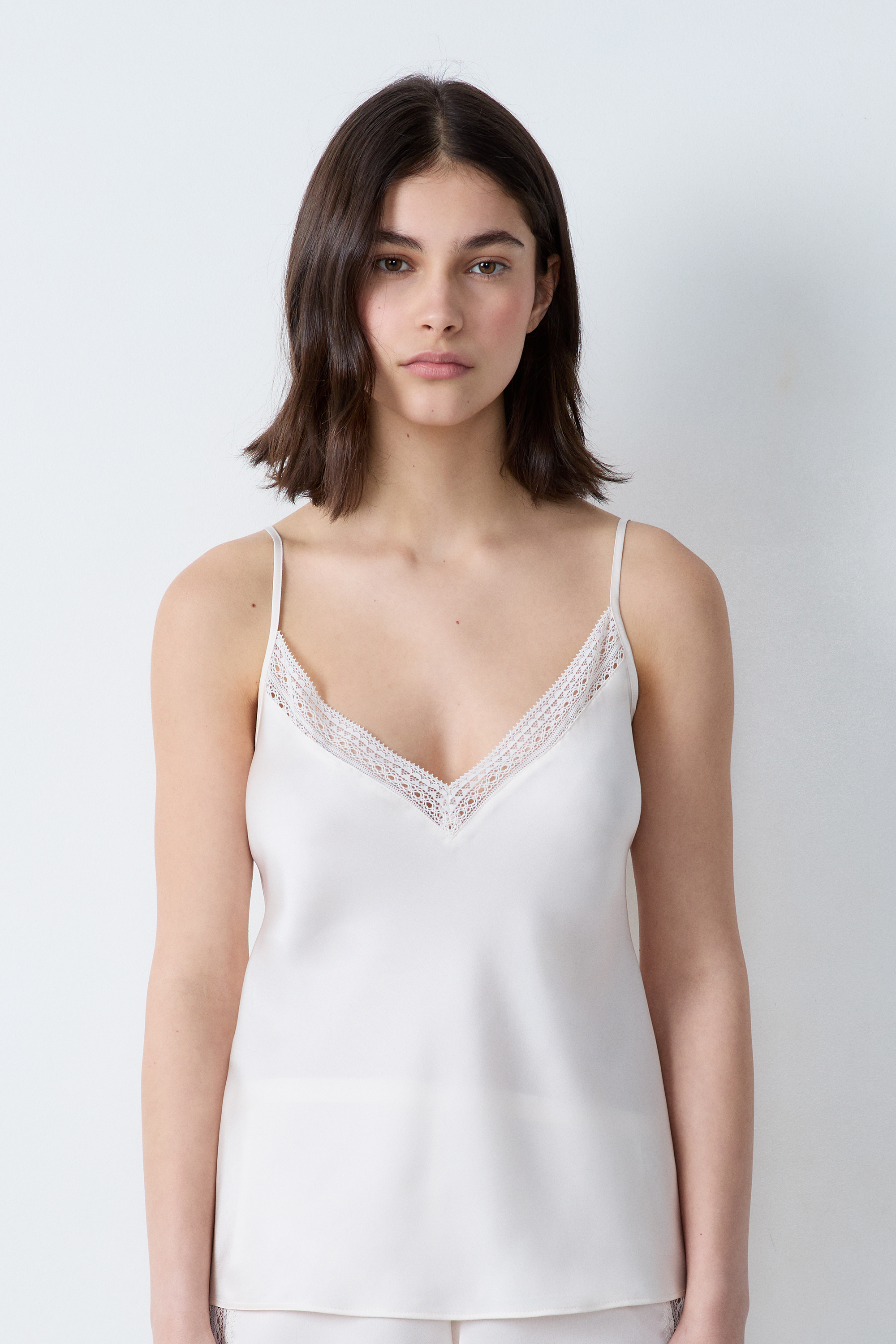 ORGUE Emboss camisole one-piece ホワイト　M ORGUE Emboss camisole one-piece ホワイト M