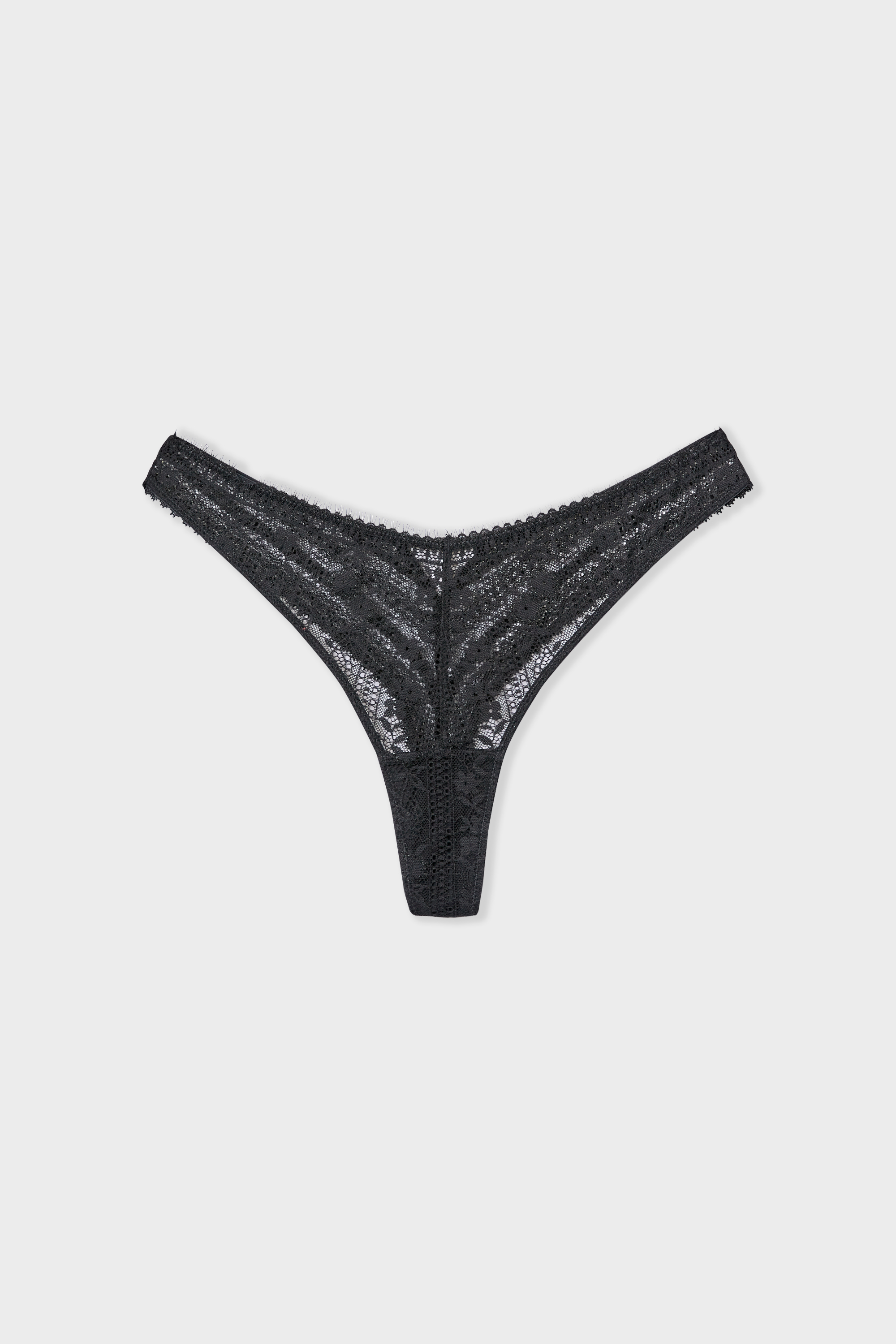 Lace Tanga - AURA - NOIR - ETAM Lace Tanga - AURA - NOIR - ETAM