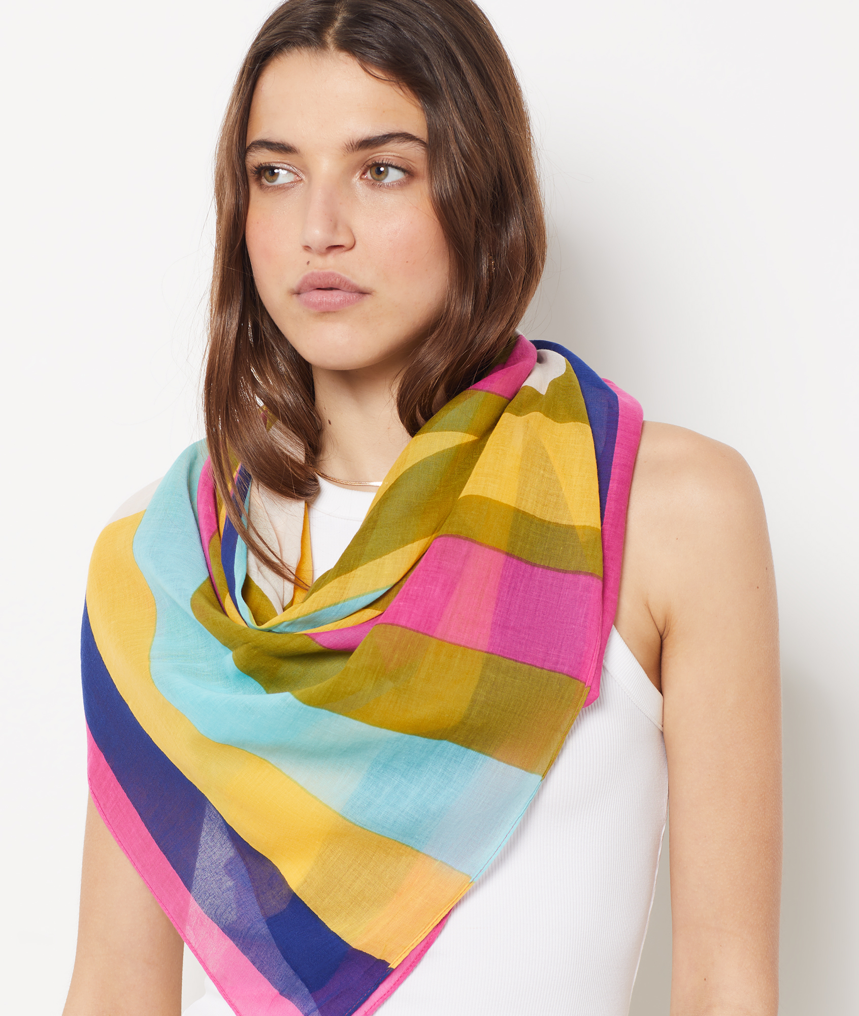 Haut Etam Manches Longues – Multicolore Bordeaux Scintillant – Taille 24 (neuf Sans étiquettes)