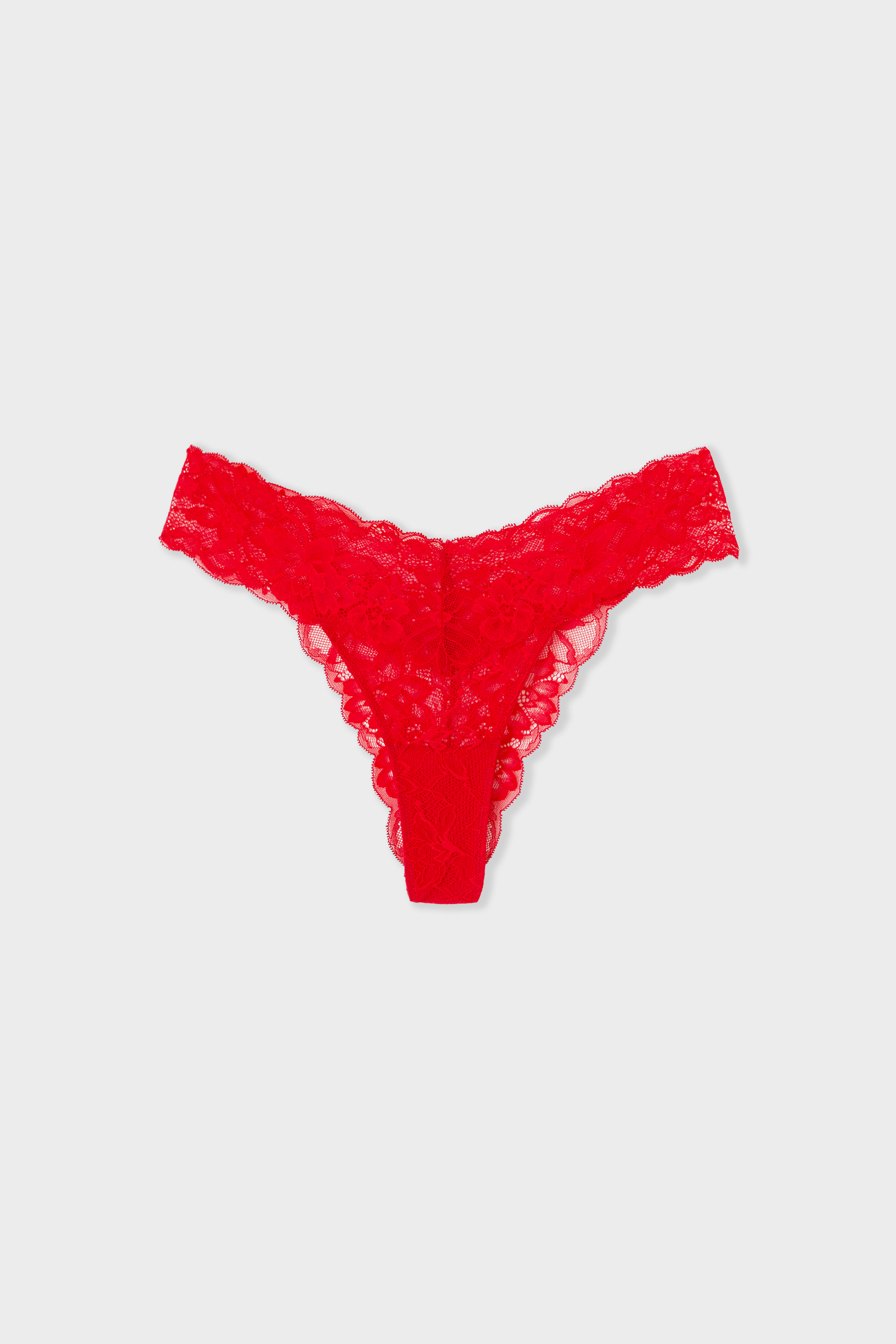 Lace Tanga - SWEET - ROUGE - ETAM
